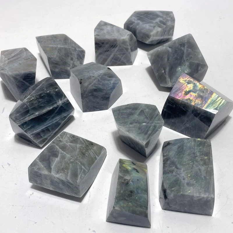 Beautiful Purple Yellow Labradorite Free Form Wholesale - Image 7