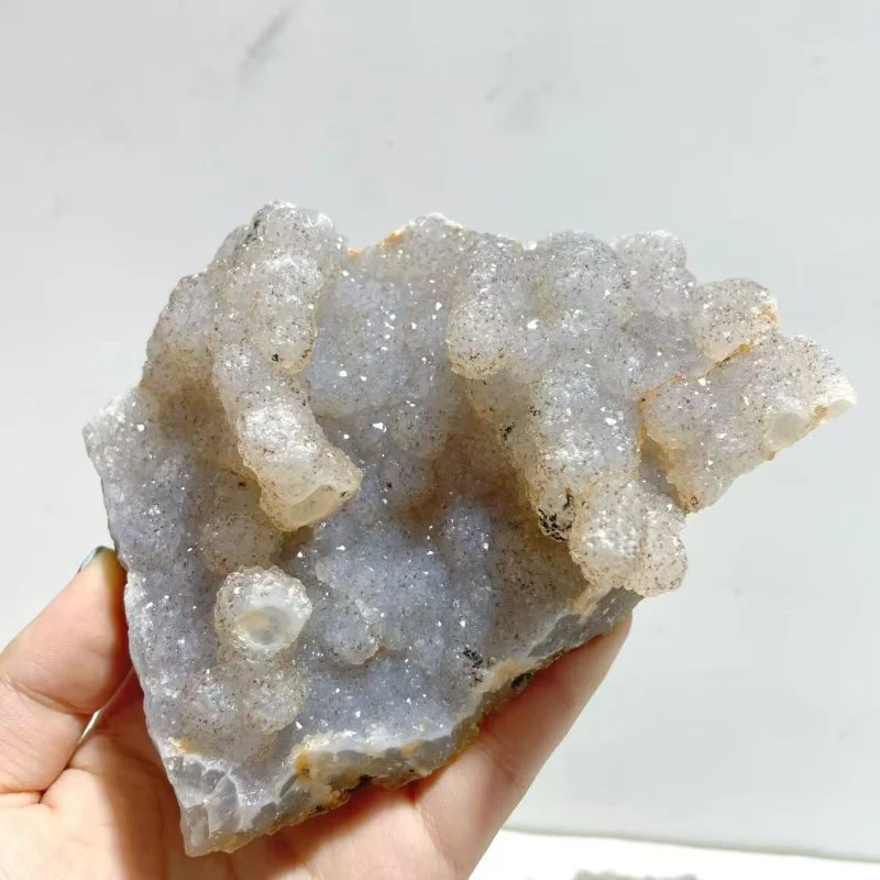 7 Pieces Beautiful Quartz Cluster Raw Stone Specimen - Image 5