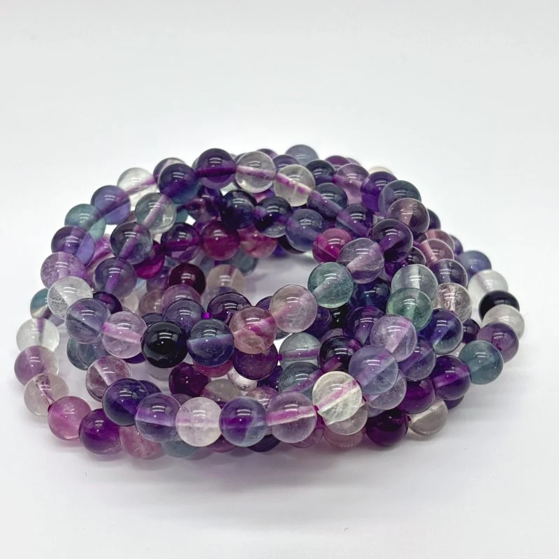 Beautiful Rainbow Fluorite Bracelet Wholesale - Image 2