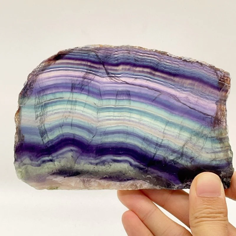 Beautiful Rainbow Fluorite Slab Wholesale - Image 2