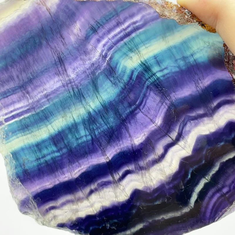 Beautiful Rainbow Fluorite Slab Wholesale - Image 6