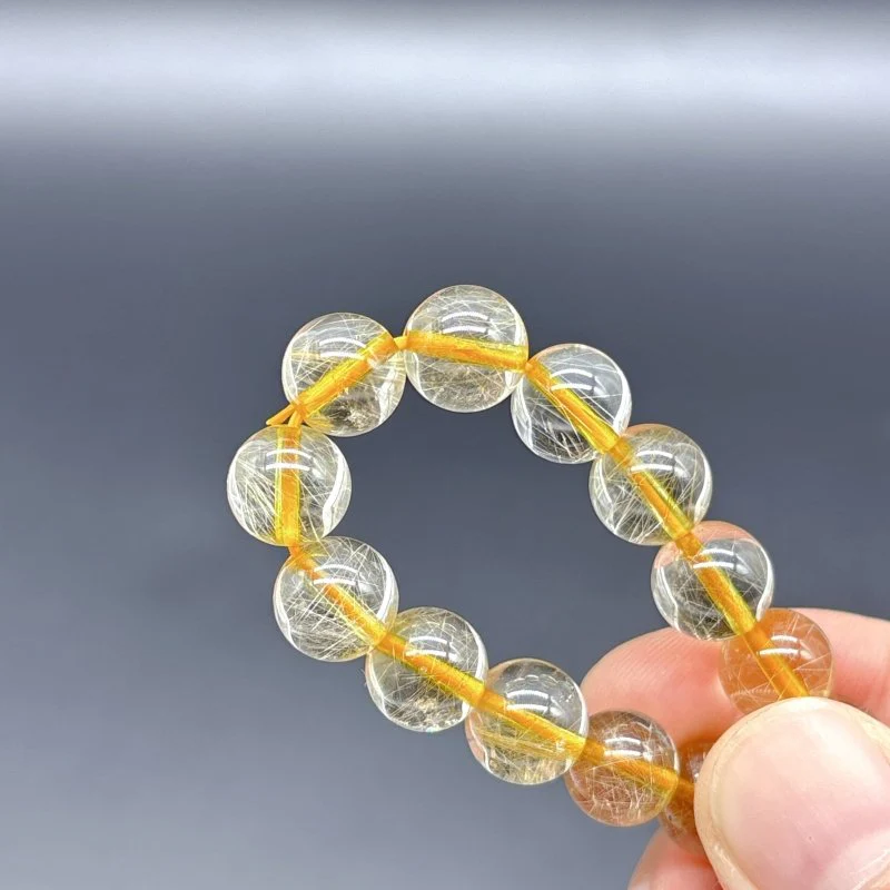 Beautiful Rutile Quartz Crystal Bracelet (HGUB25) - Image 2