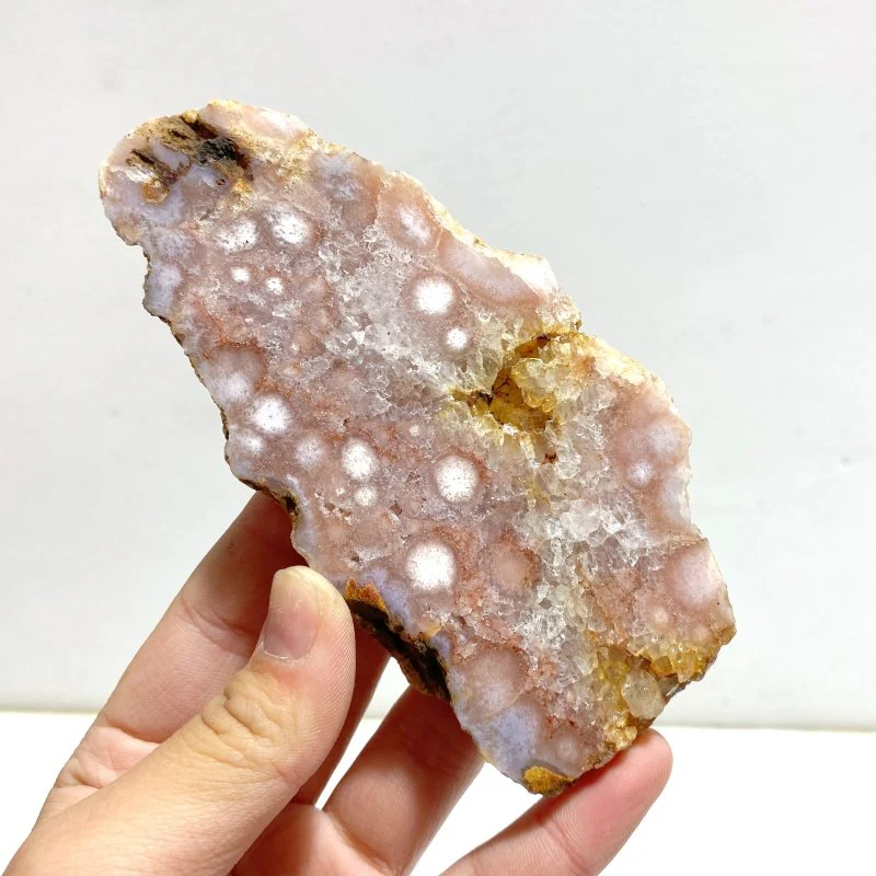 24 Pieces Beautiful Sakura Flower Agate Slab - Image 2