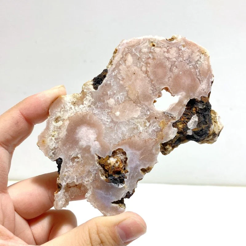 24 Pieces Beautiful Sakura Flower Agate Slab - Image 3