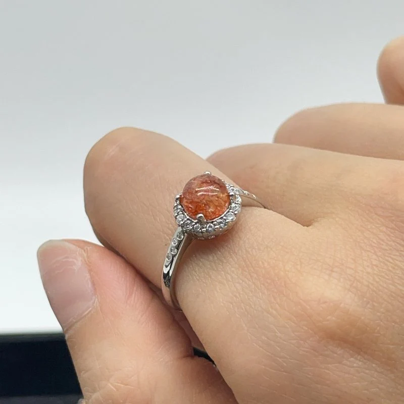 Beautiful Sunstone Ring Wholesale - Image 5
