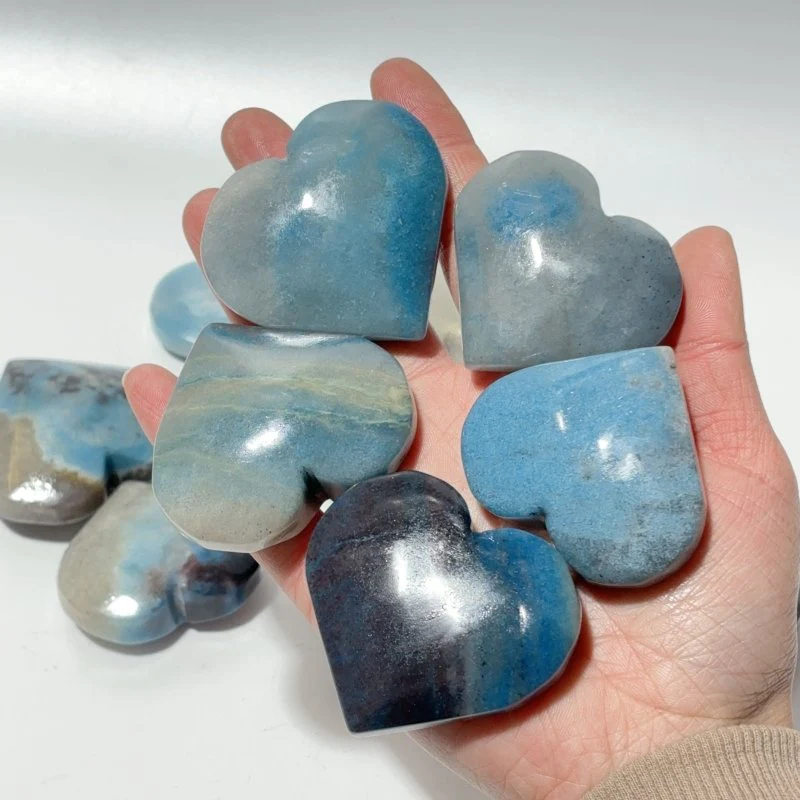 Beautiful Trolleite Stone Heart Wholesale - Image 3