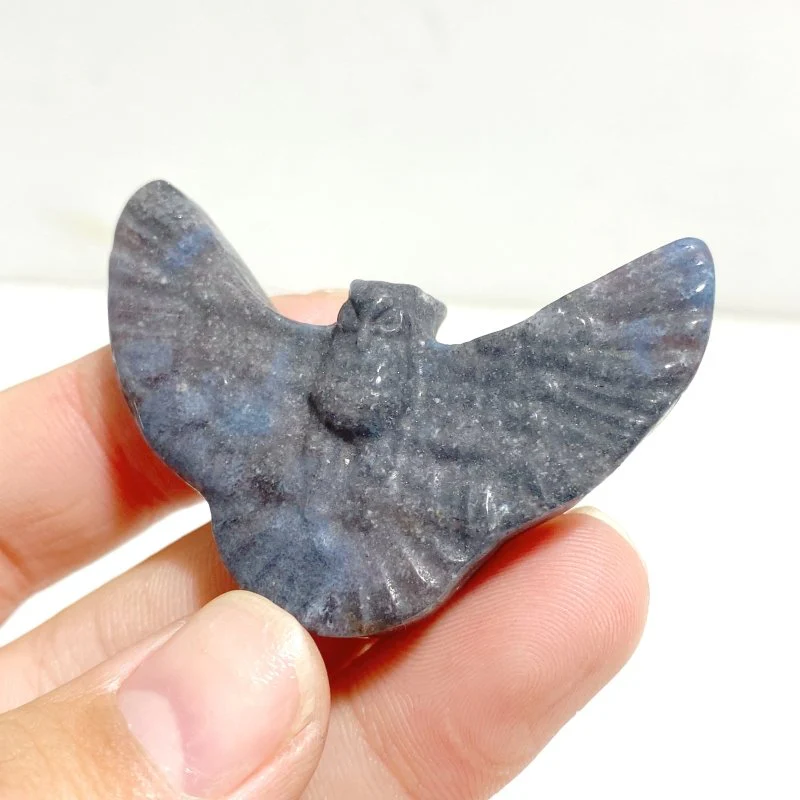 10 Pieces Trolleite Stone Owl Carving Clearance