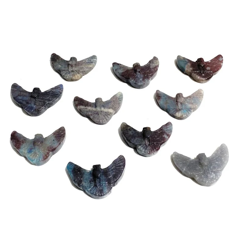10 Pieces Trolleite Stone Owl Carving Clearance - Image 6