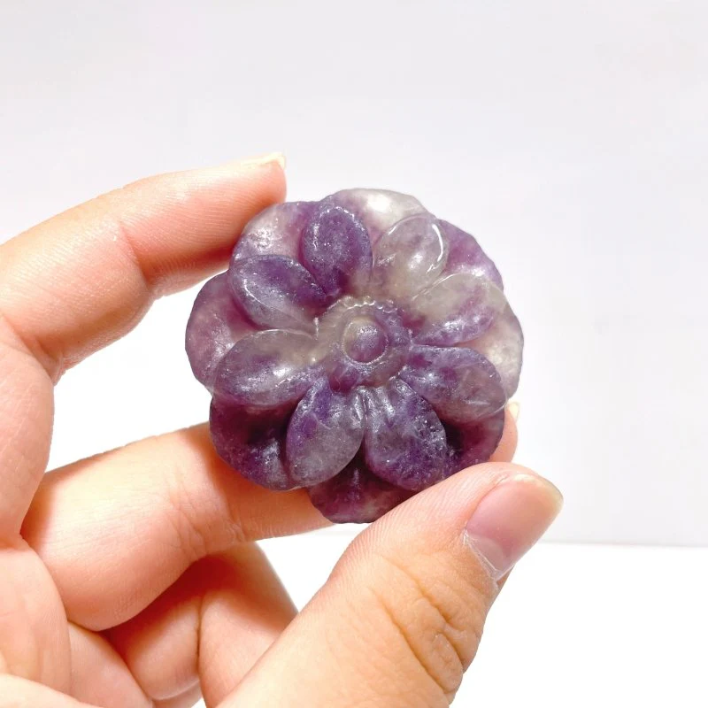 Beautiful Unicorn Stone Flower Carving Wholesale - Image 2