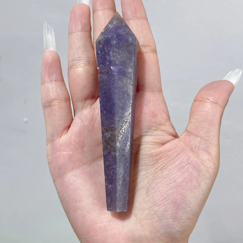 Beautiful Small Unicorn Stone Point Magic Wand Scepter Wholesale - Image 3