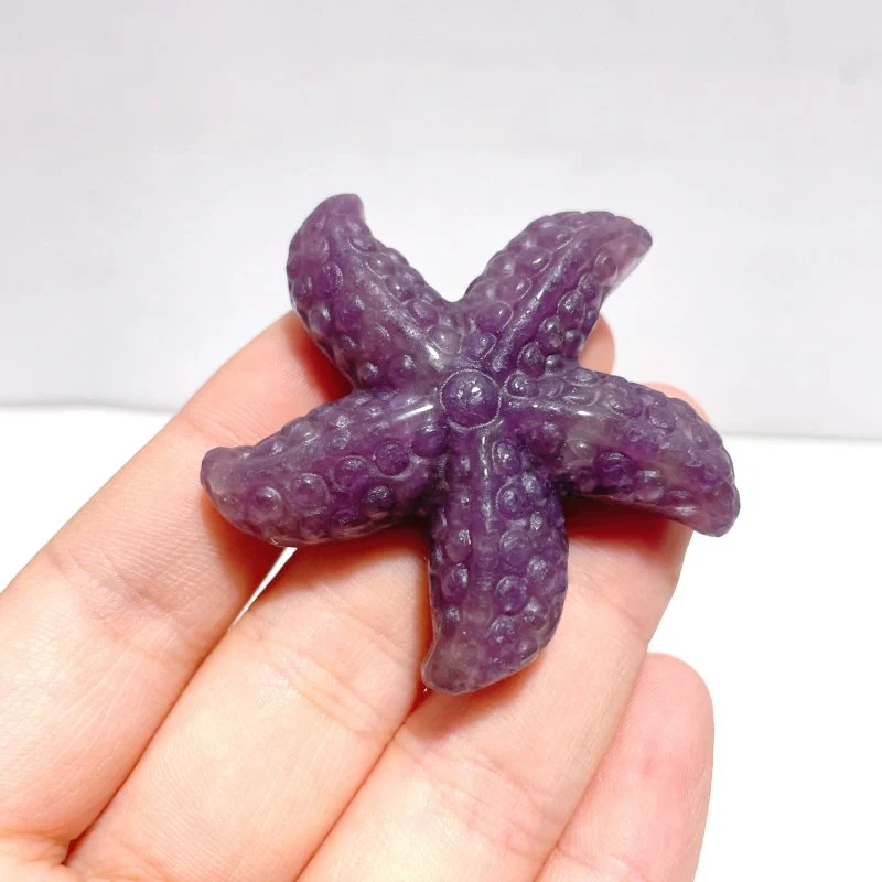 Beautiful Unicorn Stone Starfish Carving Wholesale