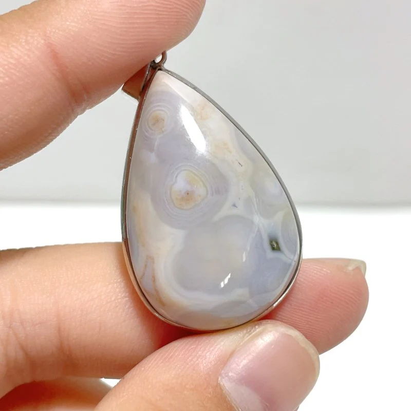 32 Pieces Beautiful 8th Vein Ocean Japser Pendant - Image 7