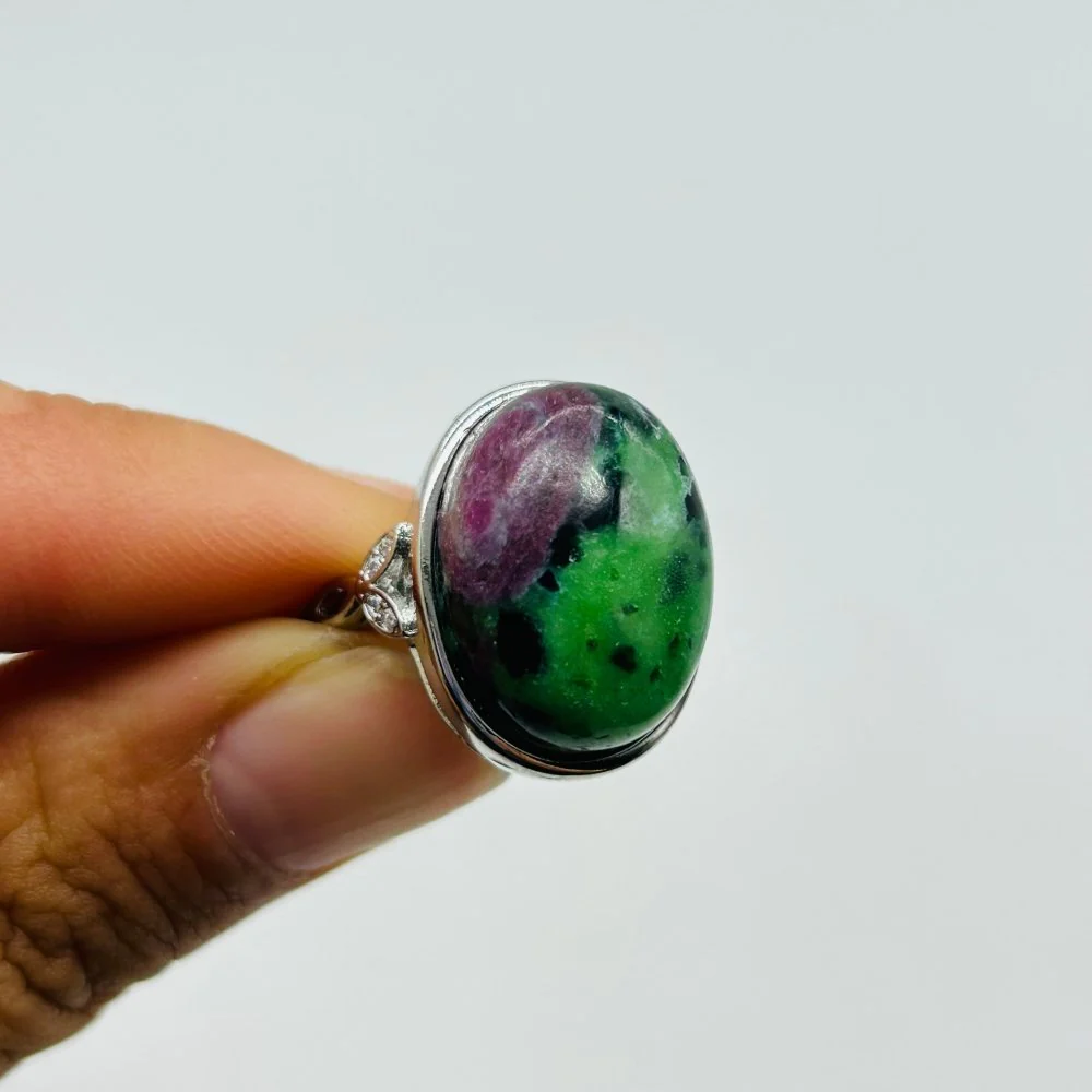 Beautiful Ruby Zoisite Ring Wholesale - Image 4