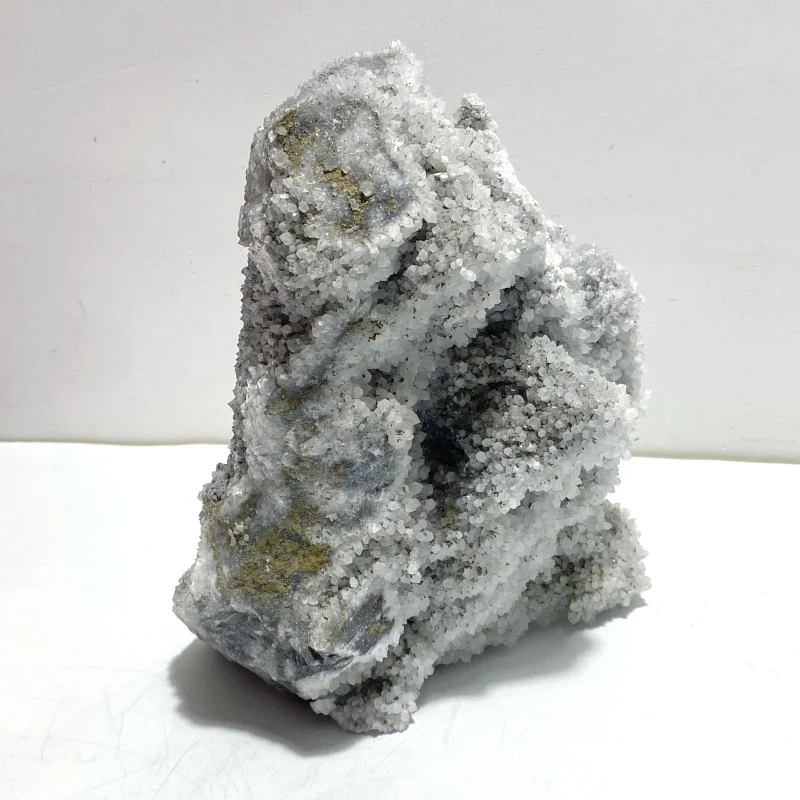 2 Pieces Black Clear Quartz Cluster Mixed Pyrite - Image 4