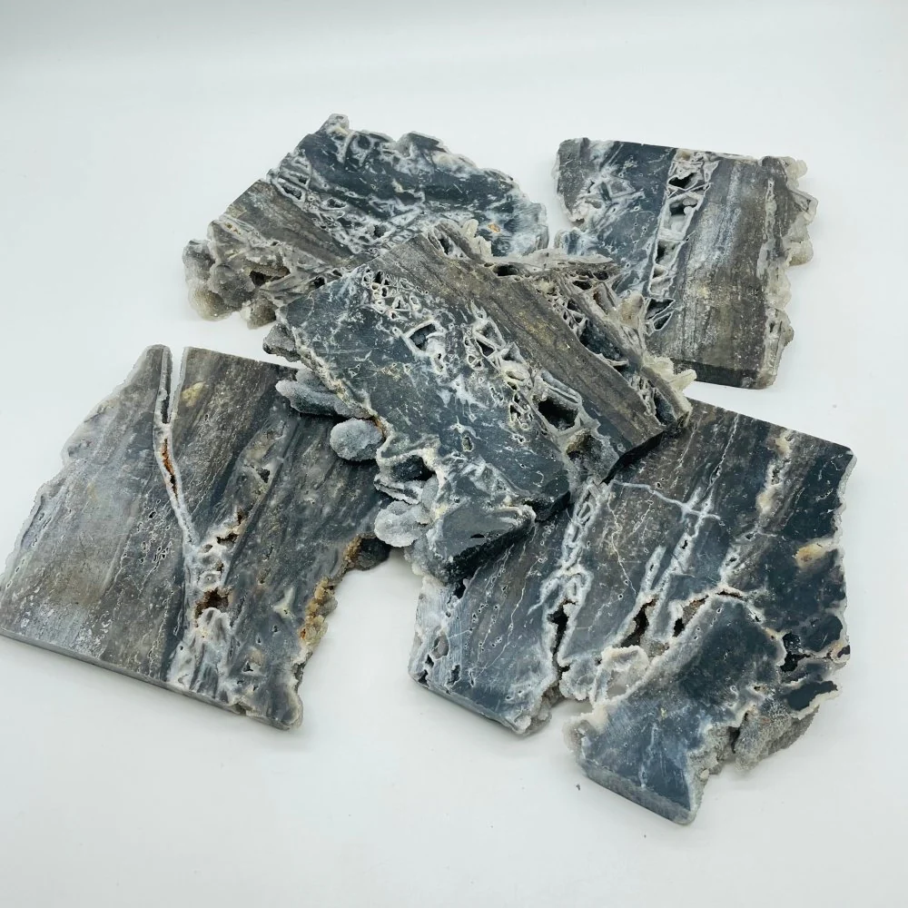 Black Grey Sphalerite Slab Wholesale - Image 3