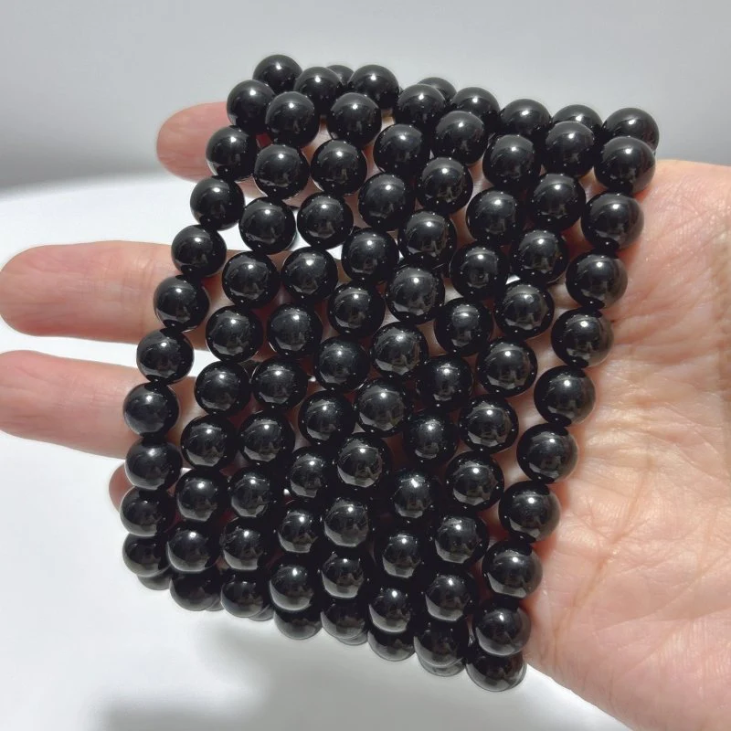 Black Jet Stone Bracelet Wholesale - Image 3