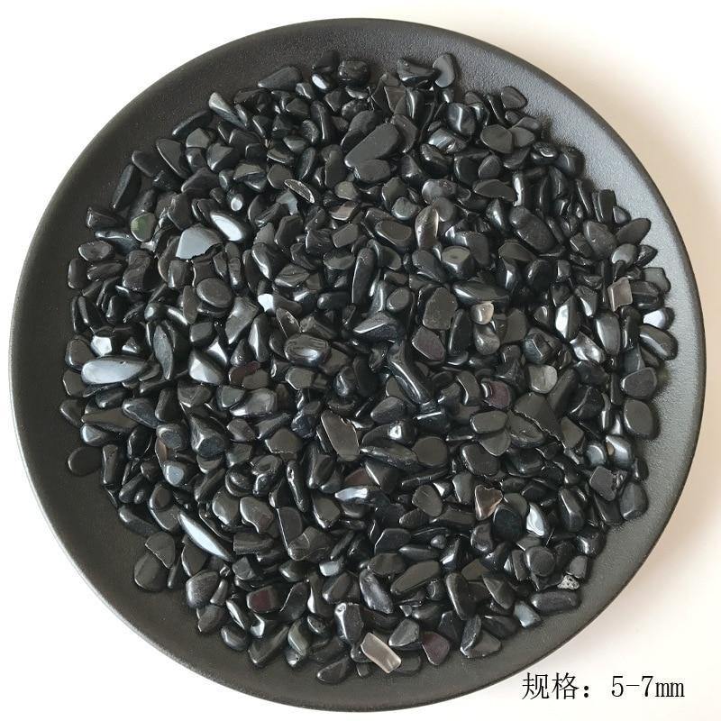 Black Obsidian Gravel Chips Wholesale - Image 3
