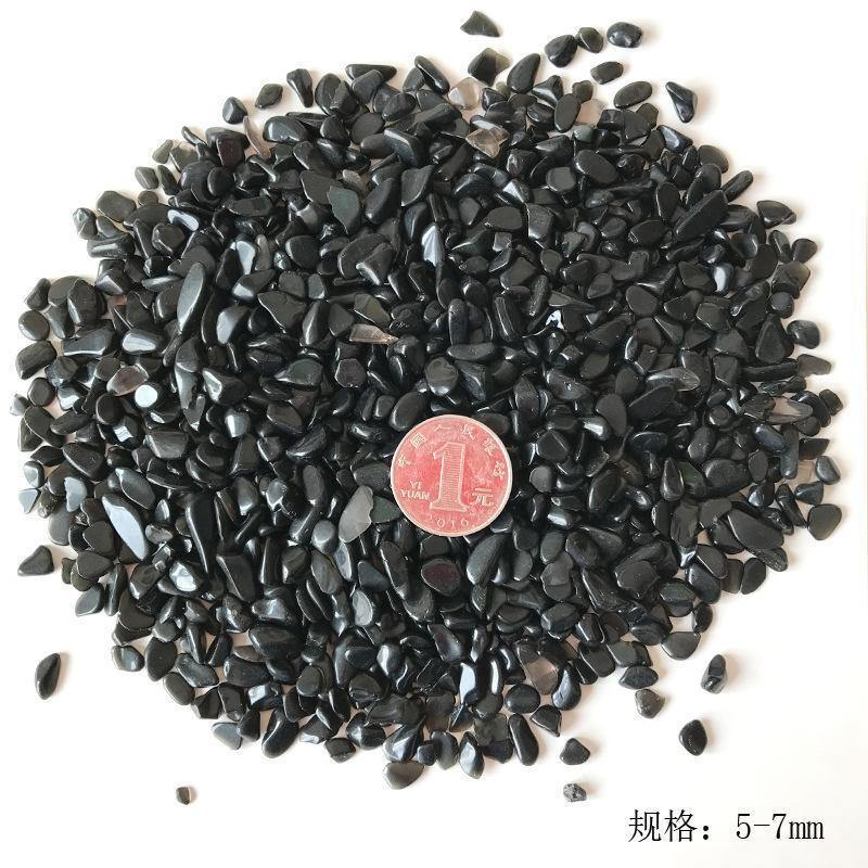 Black Obsidian Gravel Chips Wholesale - Image 4