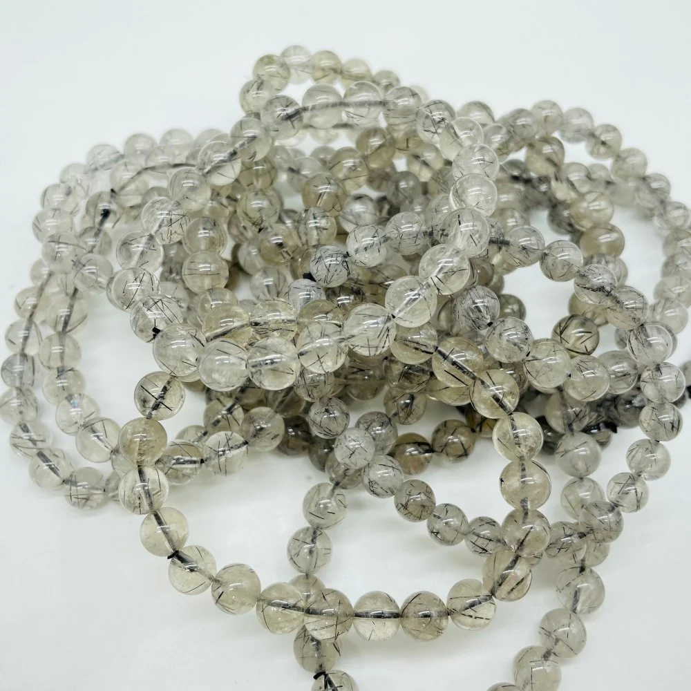 Black Rutile Bracelet Wholesale - Image 2