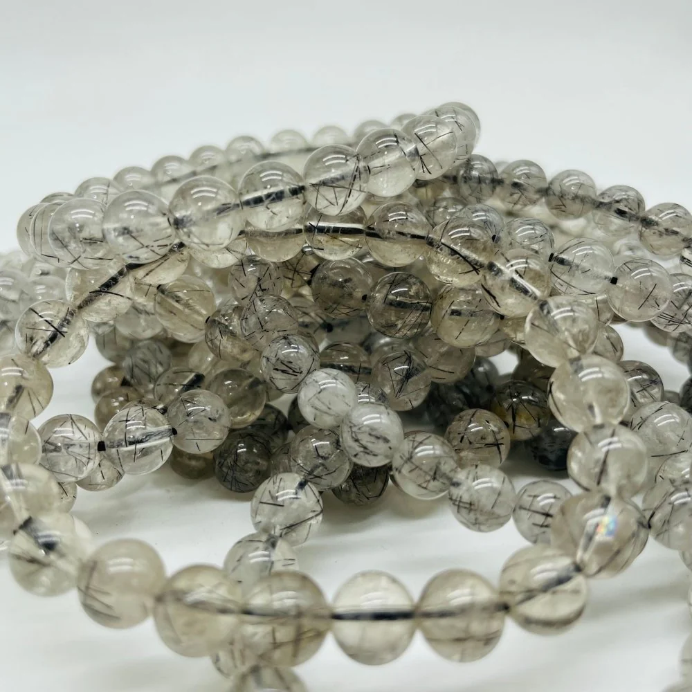 Black Rutile Bracelet Wholesale - Image 4