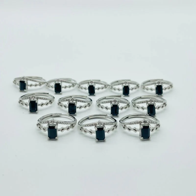 Black Spinel Stone Ring Wholesale - Image 4
