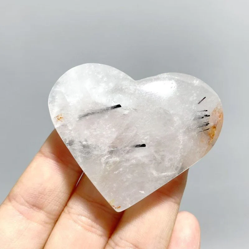 97 Pieces Black Tourmaline Heart - Image 6