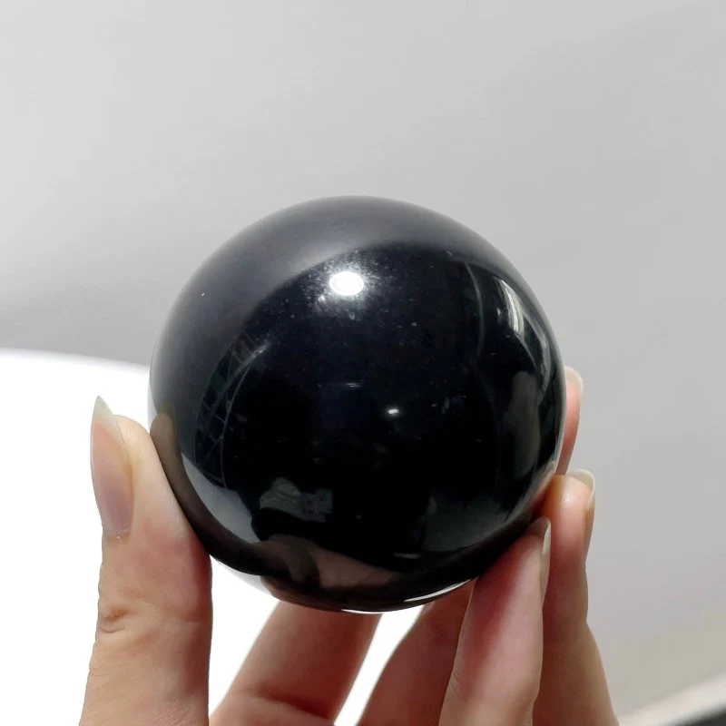 Black Pegmatite Matrix Black Tourmaline Spheres Wholesale