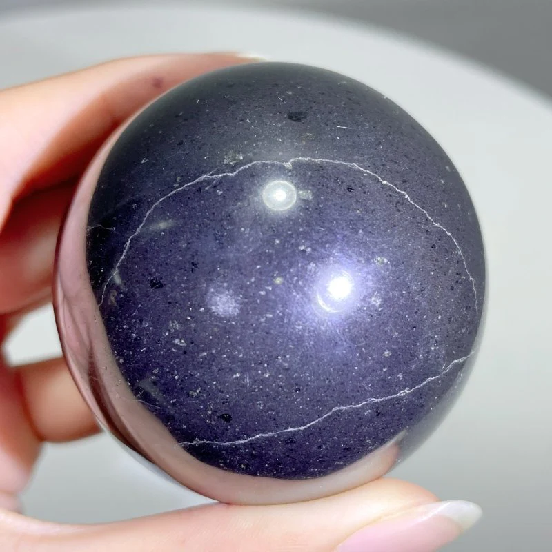 Black Pegmatite Matrix Black Tourmaline Spheres Wholesale - Image 6