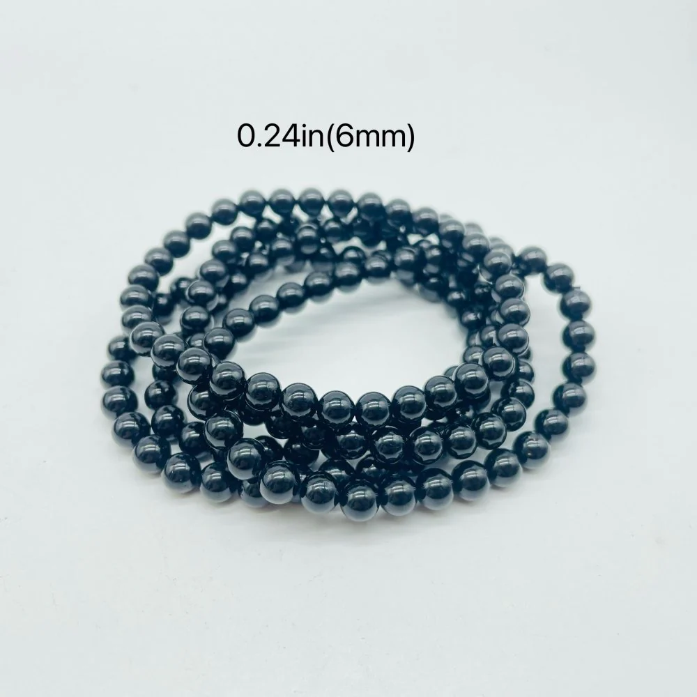Black Tourmaline Stone Bracelet Wholesale - Image 4