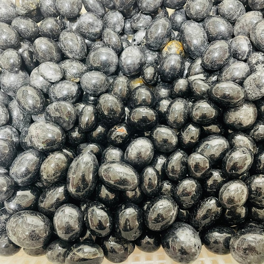 368 Pieces Black Tourmaline Tumbled - Image 2
