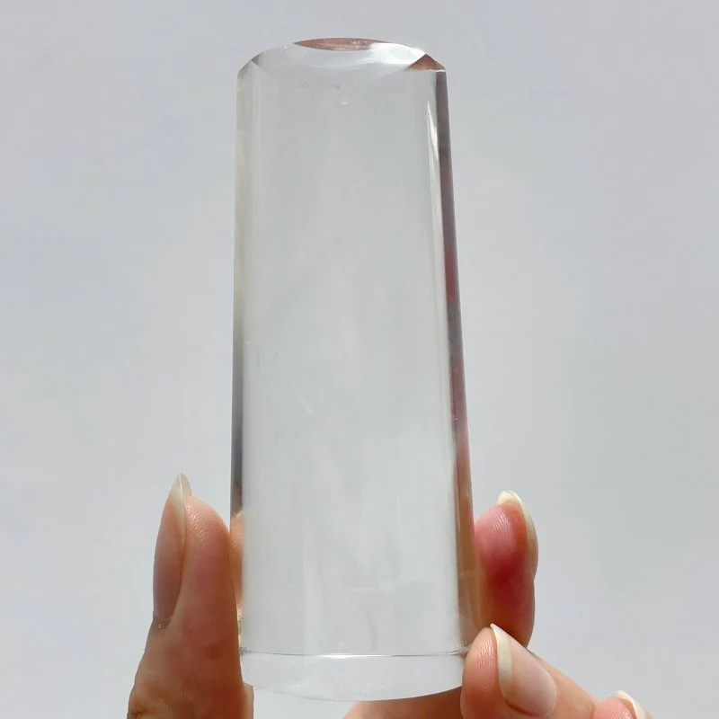 Blue Angel Feathers Quartz Very Clear Cylinder - Image 7