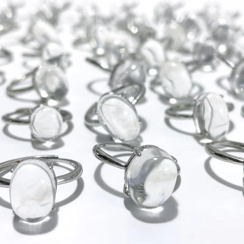 Blue Angel Feathers Quartz Ring Wholesale - Image 3