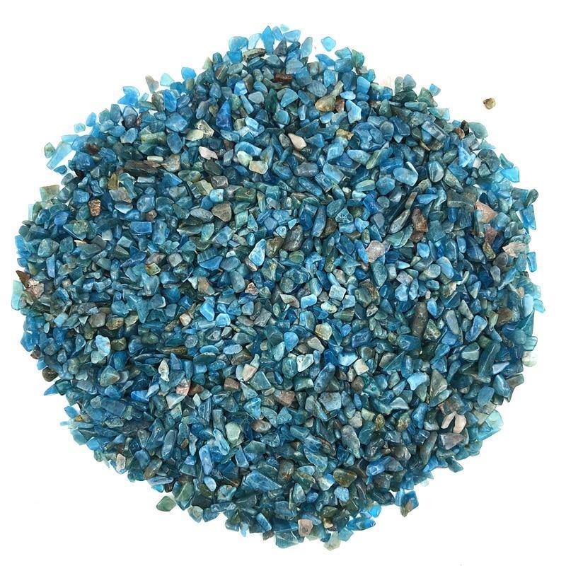 Blue Apatite Quartz Chips Wholesale - Image 3