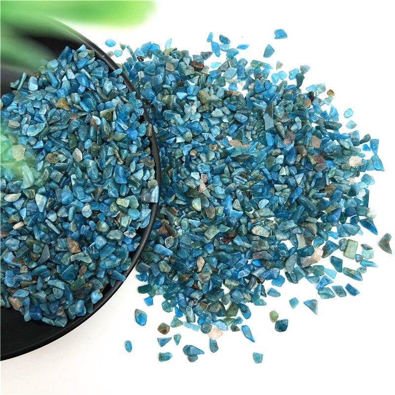 Blue Apatite Quartz Chips Wholesale - Image 5