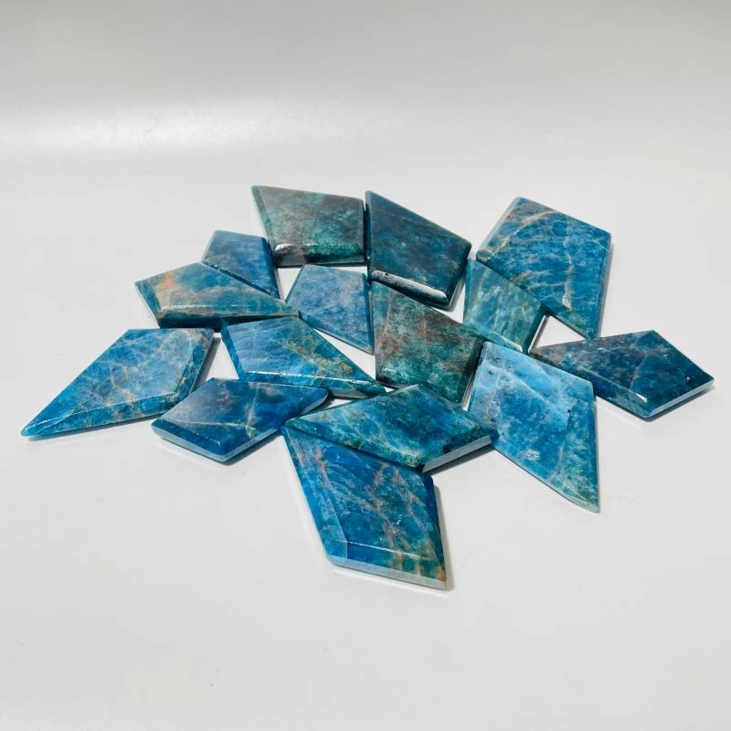 Blue Apatite Rhombus Shaped Wholesale - Image 2