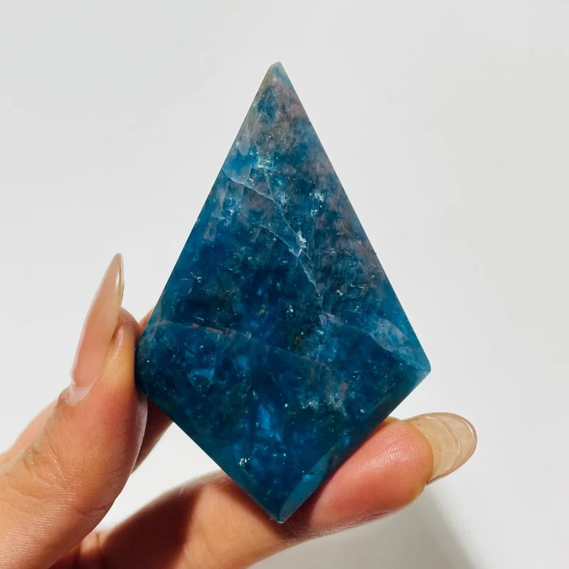 Blue Apatite Rhombus Shaped Wholesale - Image 5