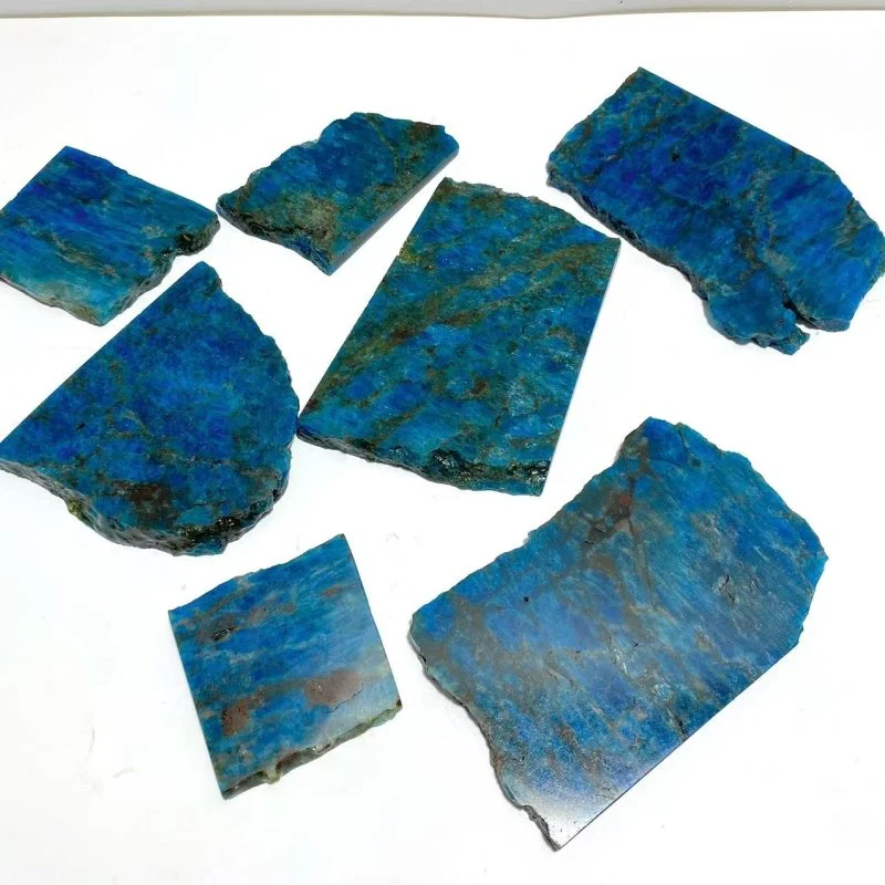 Blue Apatite Slab Wholesale - Image 4