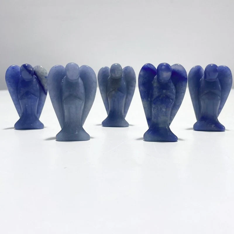 Blue Aventurine Angel Carving Wholesale