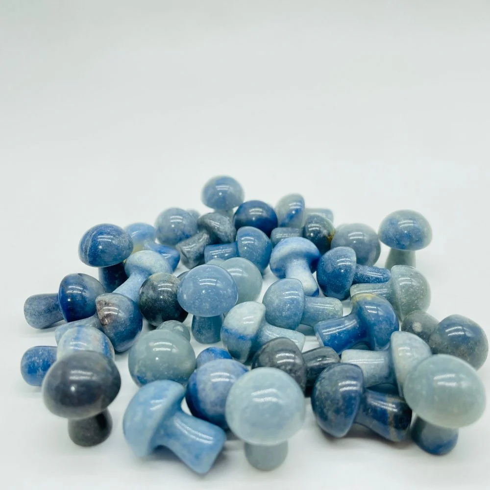 Blue Aventurine Stone Mushrooms Wholesale - Image 2