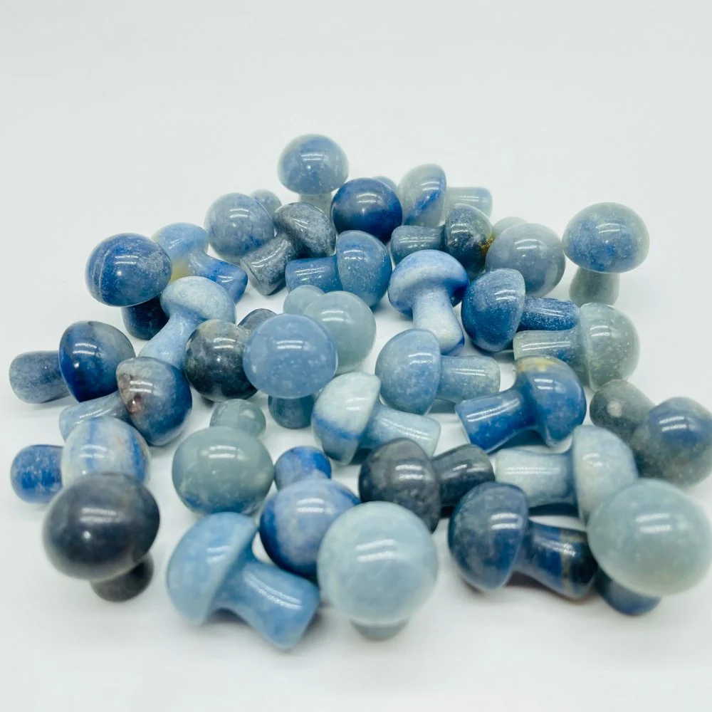 Blue Aventurine Stone Mushrooms Wholesale - Image 3