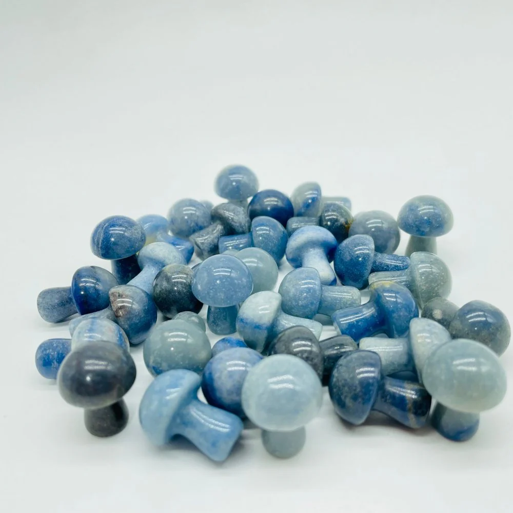 Blue Aventurine Stone Mushrooms Wholesale - Image 4