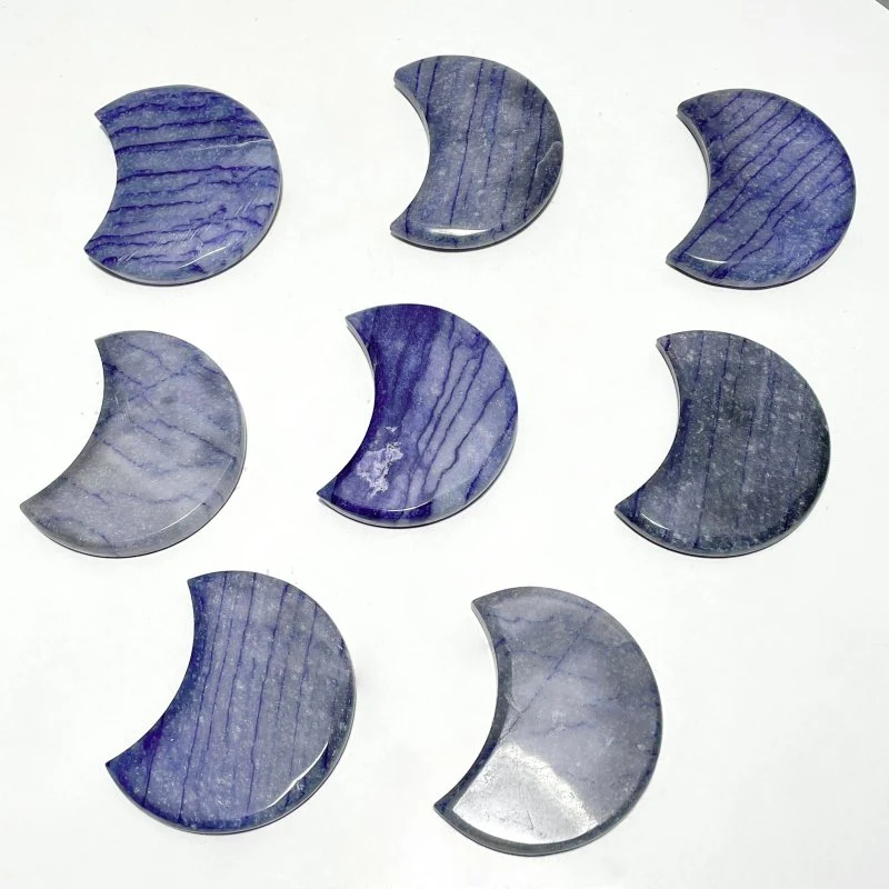 Blue Aventurine Moon Shape Wholesale