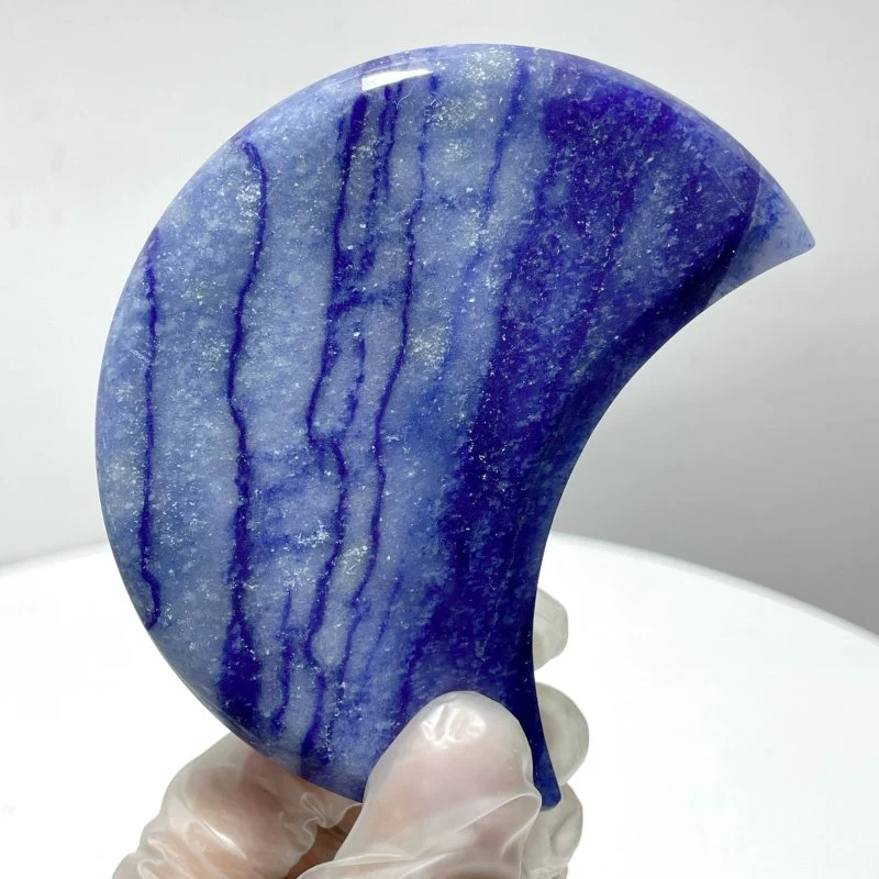 Blue Aventurine Moon Shape Wholesale - Image 2