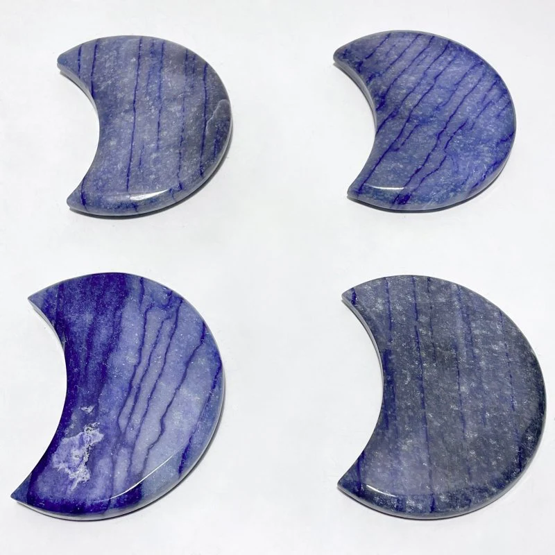 Blue Aventurine Moon Shape Wholesale - Image 5
