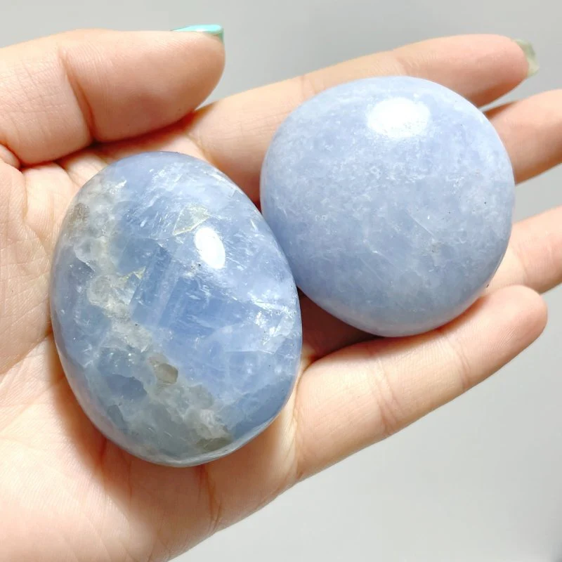 Blue Calcite Palm Wholesale 4.5-7cm/3-5cm - Image 7