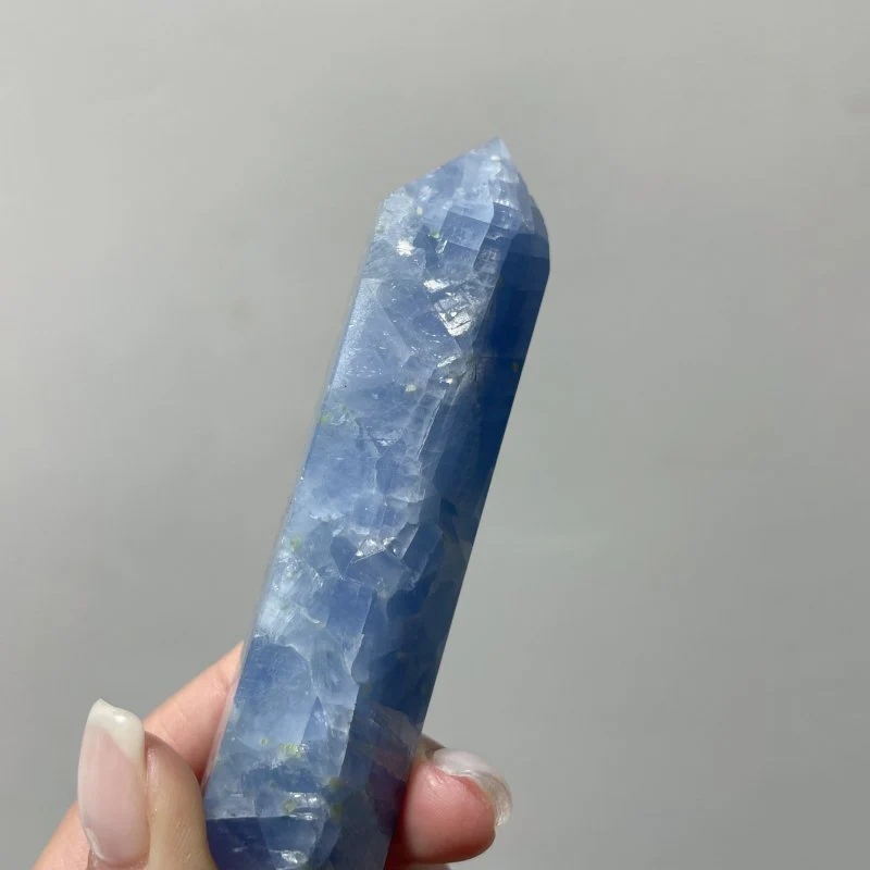 Blue Calcite Point Tower Wholesale - Image 6