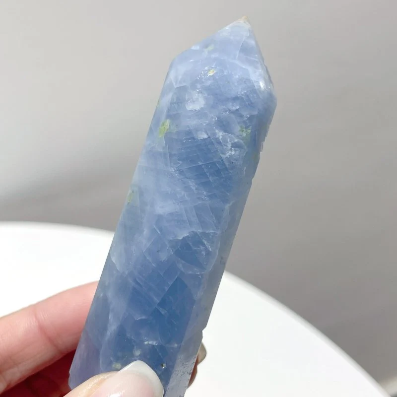 Blue Calcite Point Tower Wholesale - Image 7