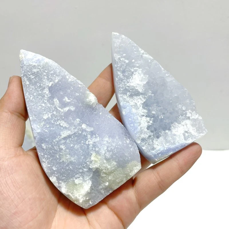 21 Pieces Blue Chalcedony Arrow Head Shape - Image 7