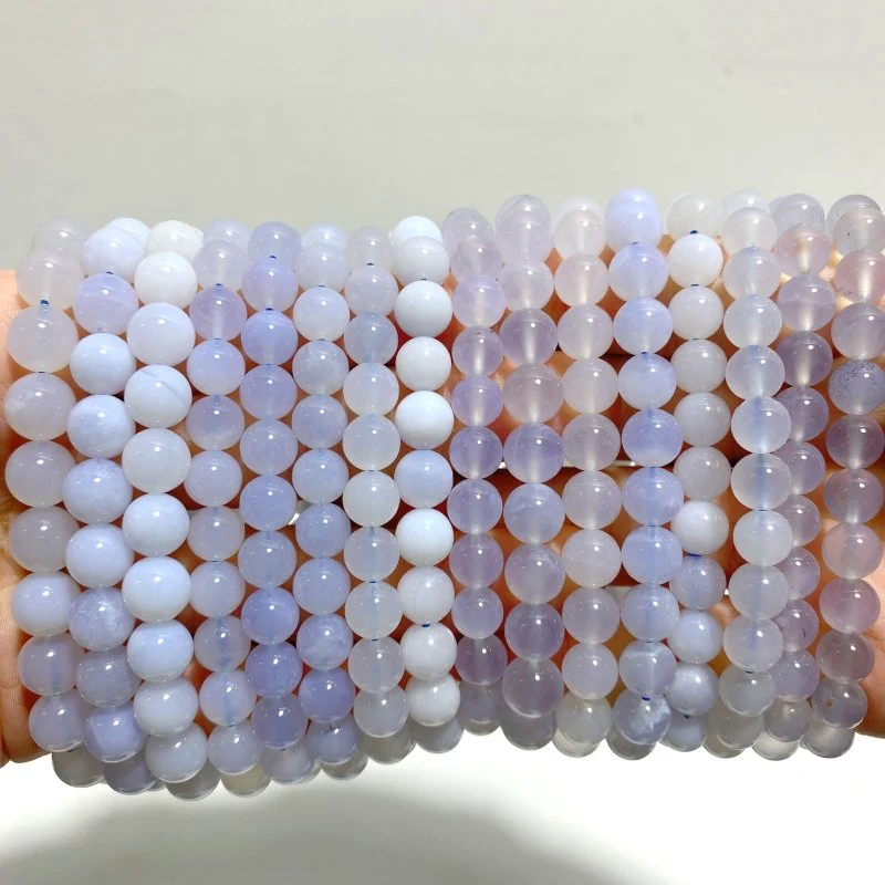 16 Pieces Blue Chalcedony Bracelets - Image 5