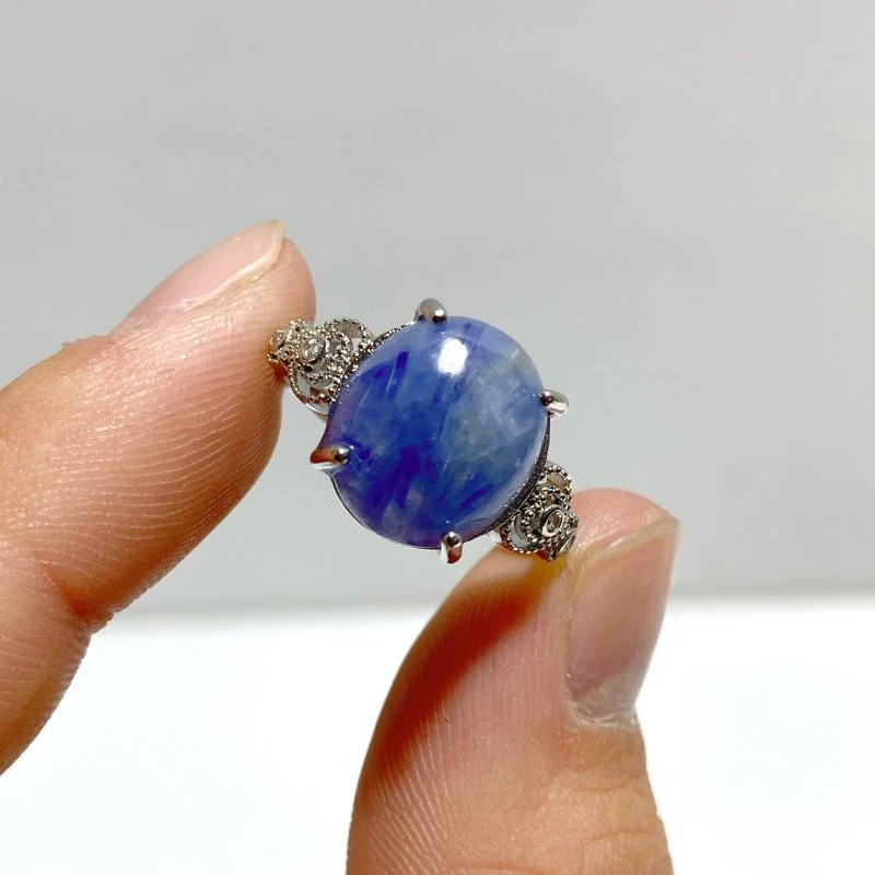 101 Pieces Blue Kyanite Different Styles Rings - Image 3